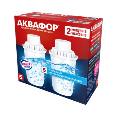 Сменный модуль В5 (В100-5) защита от бактерий (комплект из 2-х штук) в Перми