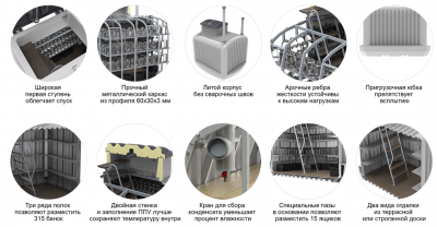 Погреб Rostok 8000 СТАНДАРТ в Перми